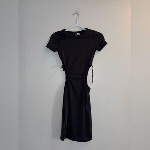 cut out dress black Black Cutout Maxi Dress